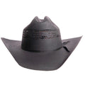 American Hat Makers Bozeman Black Straw Cowboy Hat