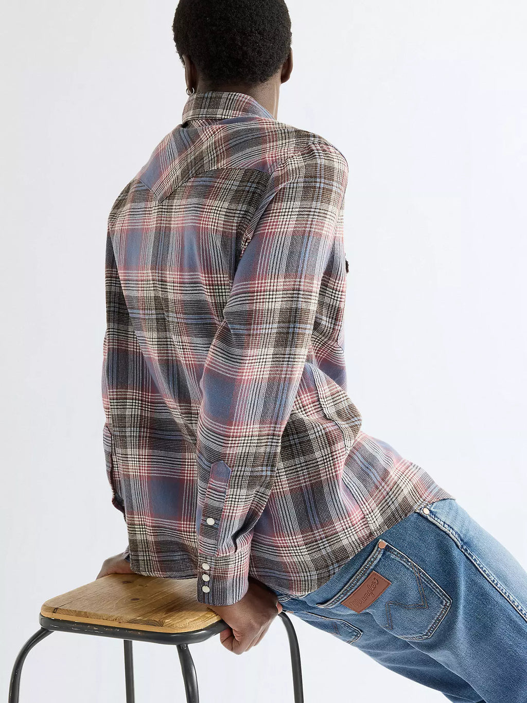 Wrangler Soft Brown Western Shirt