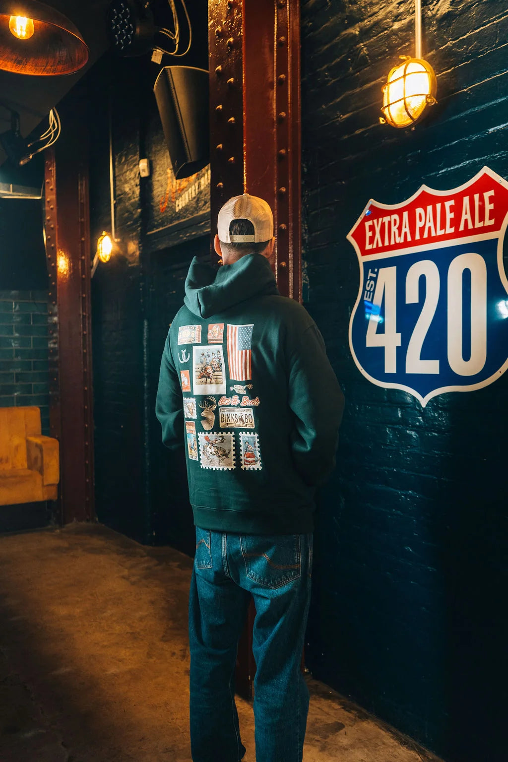 Binks & Bo.'Rodeo Heritage' Unisex Hood