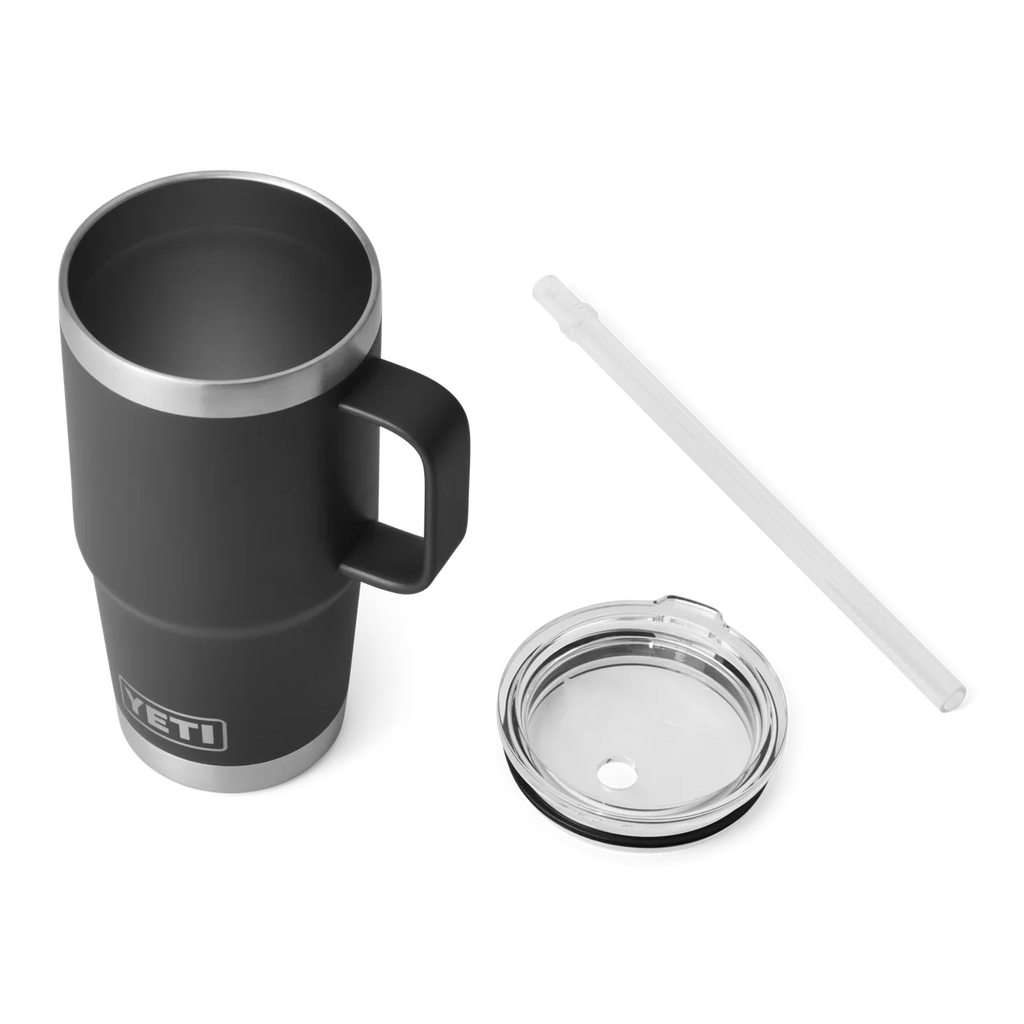 YETI 25oz Straw Mug Black
