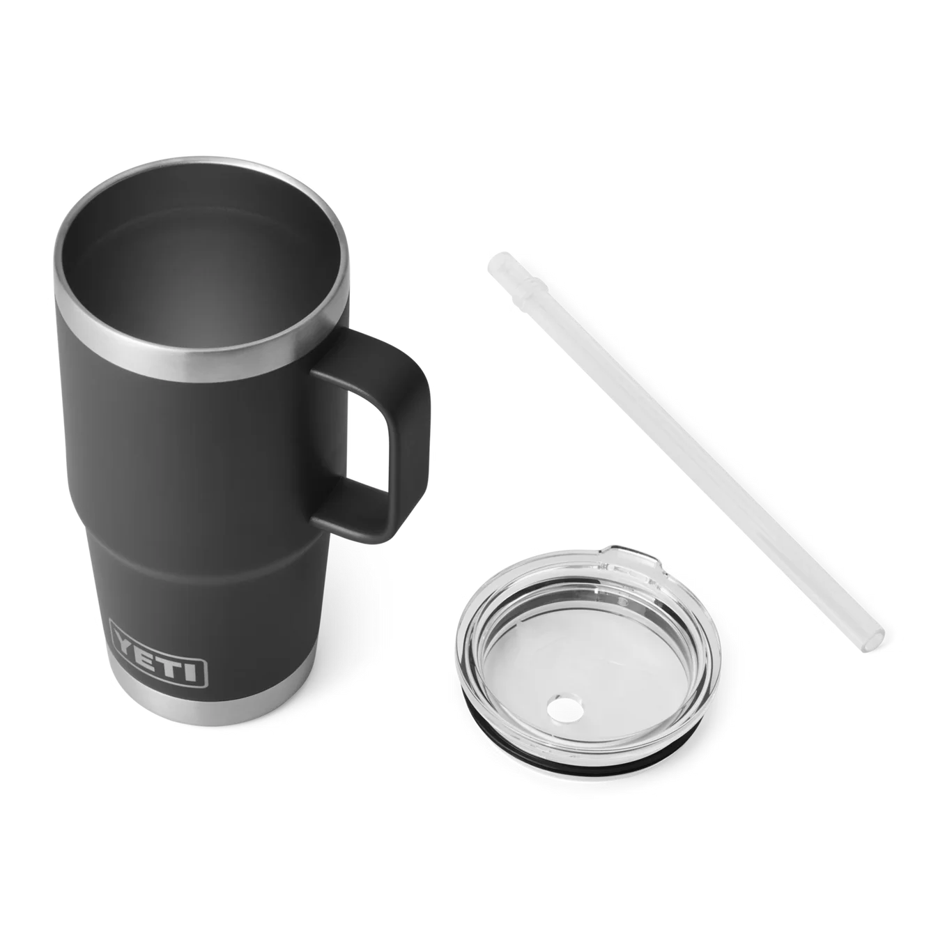YETI 25oz Straw Mug Black