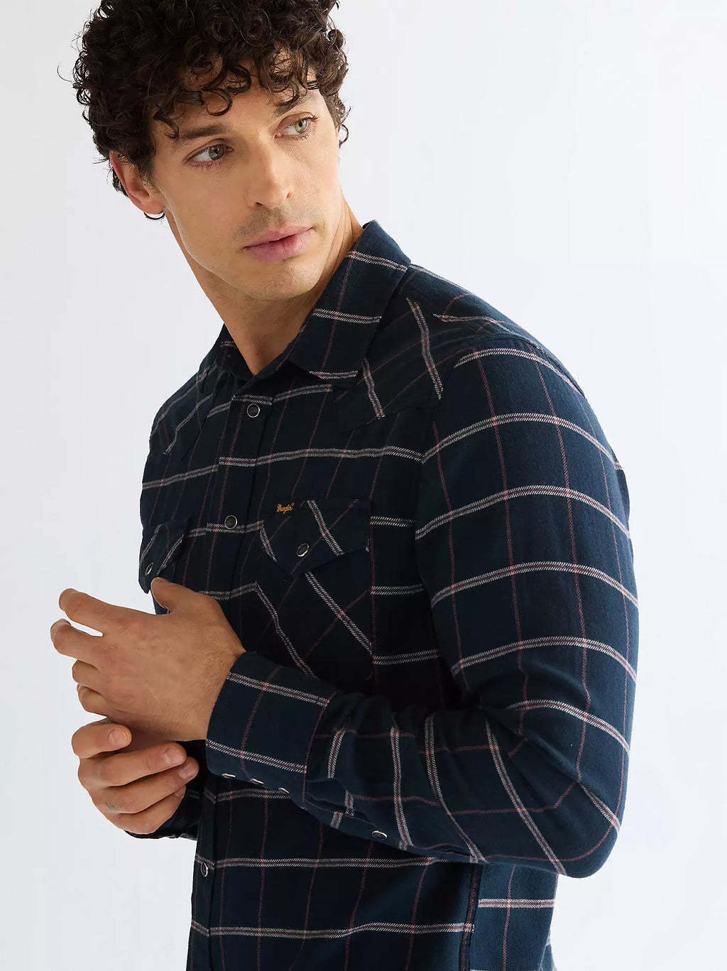 Wrangler Regular Western Shirt Sapphire Rose
