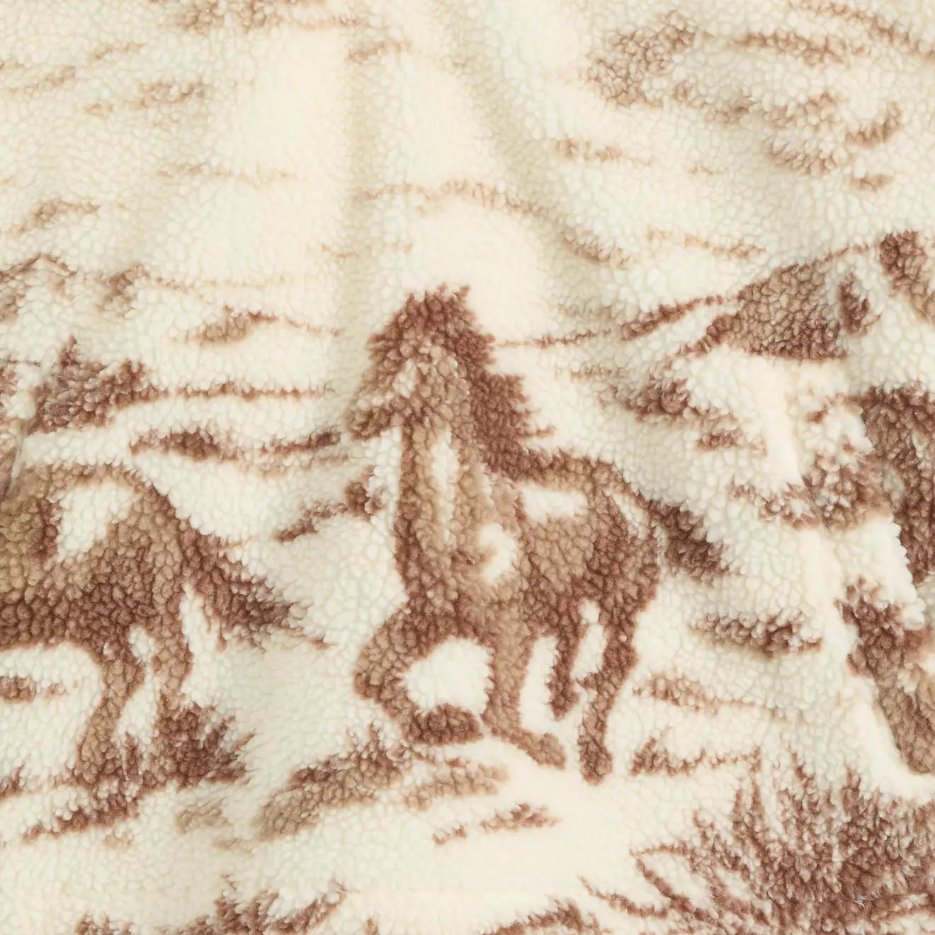 Levi Wild Horses Sherpa Pullover