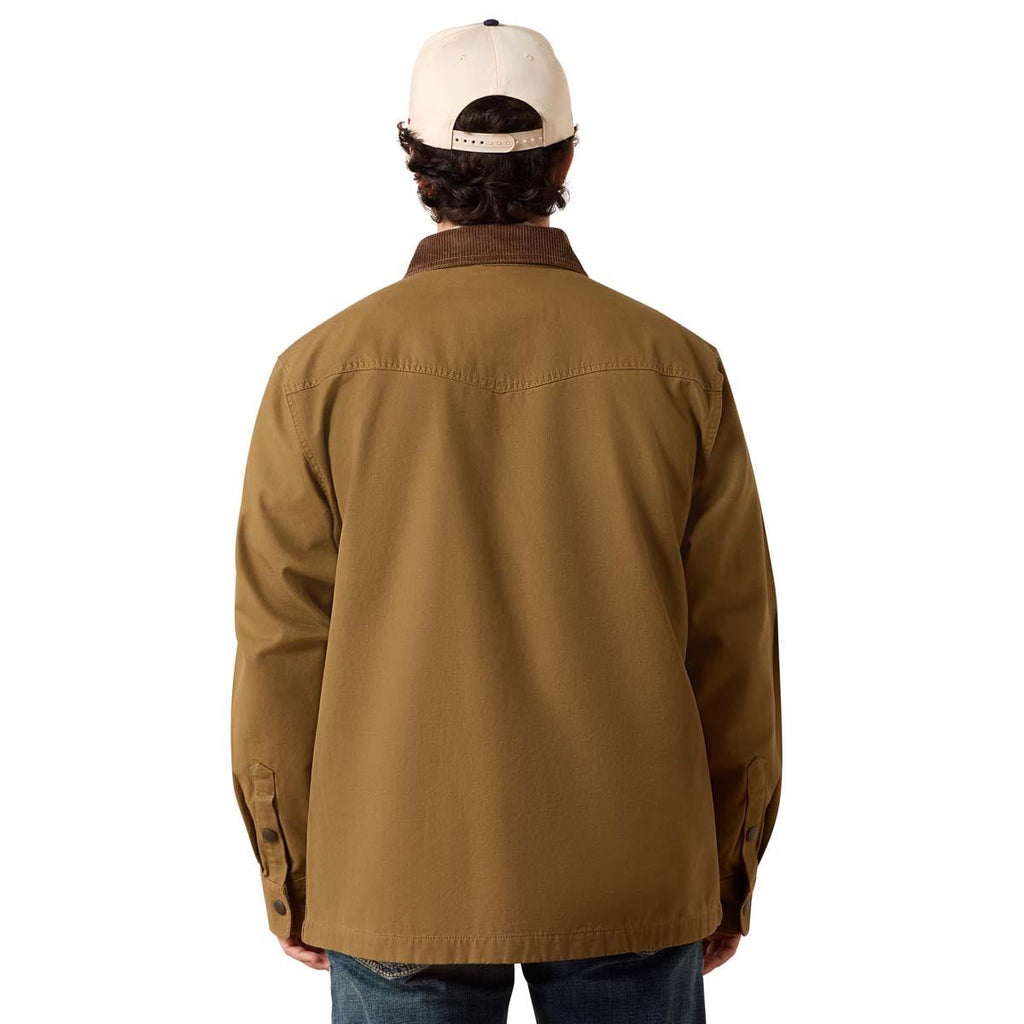 Ariat Mens Retro Canvas Shirt Jacket