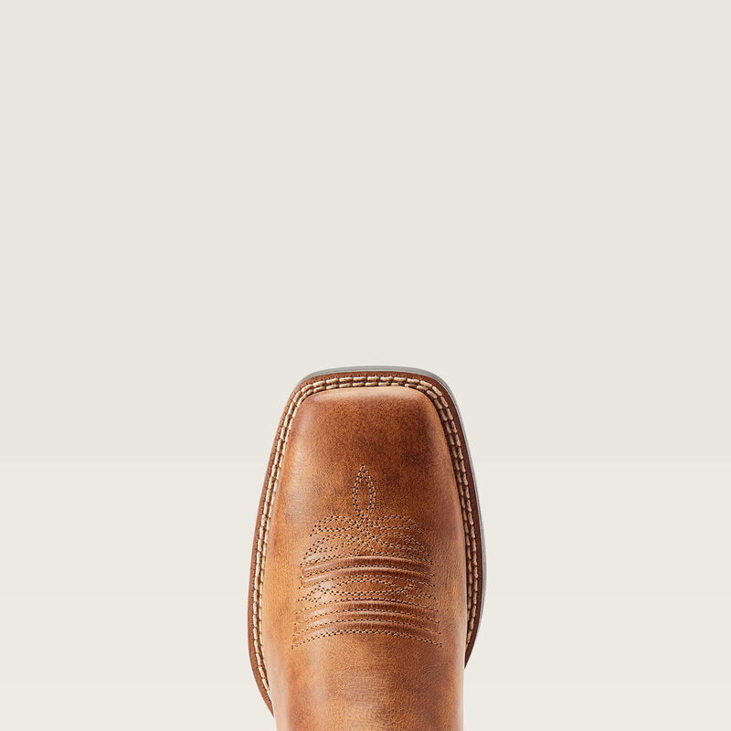 Round Up Back Zip StretchFit Western Boot