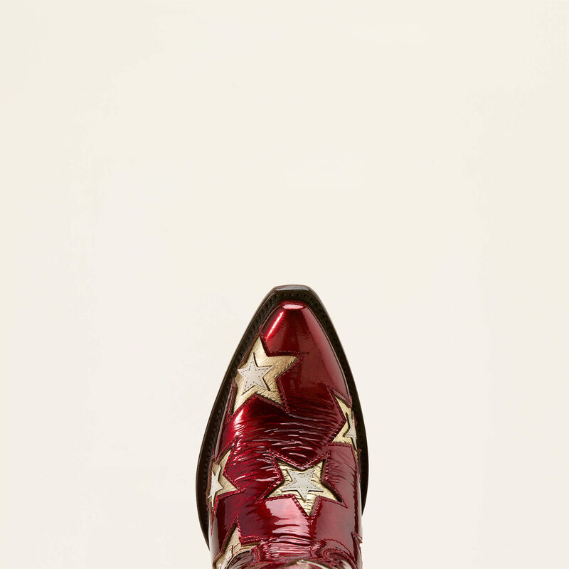 Ariat Casanova Star X Toe Western Boot Cherry Heat