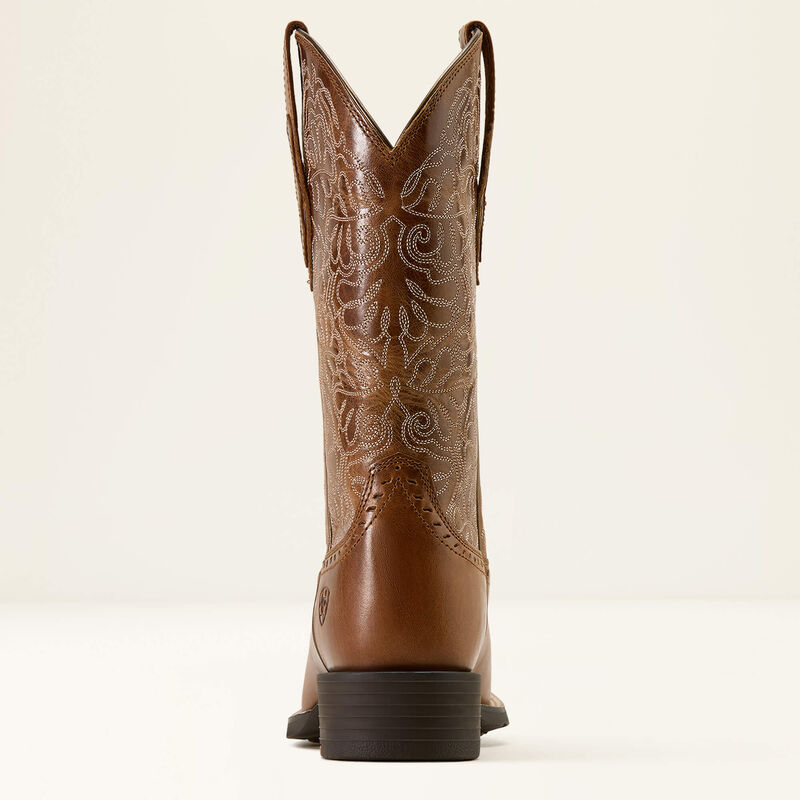 Round Up Remuda Wide Square Toe Western Boot