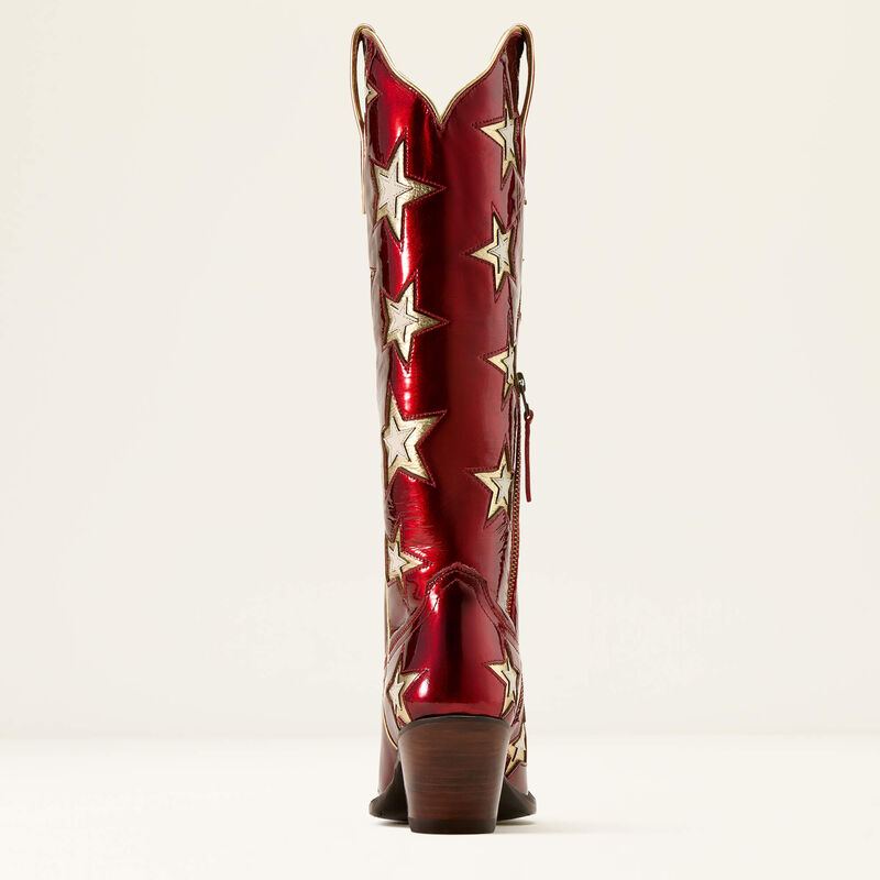 Ariat Casanova Star X Toe Western Boot Cherry Heat