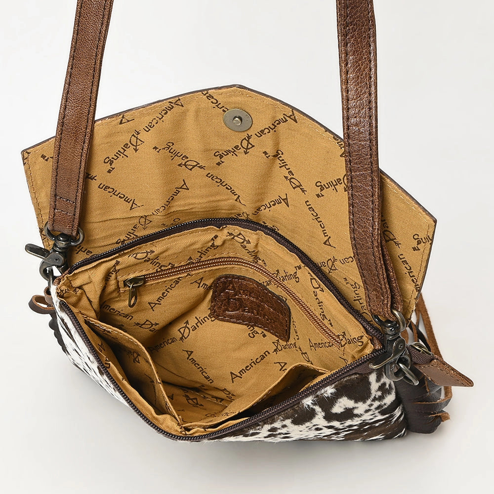 American Darling Cowhide Hand Tooled Leather Bag