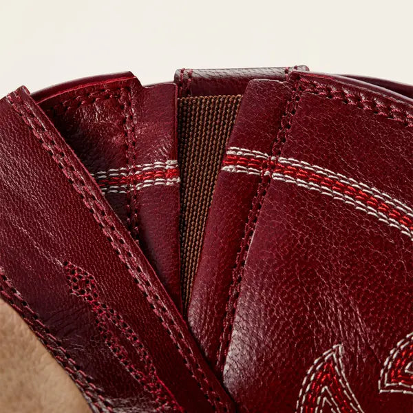 Ariat Heritage J Toe Stretch Fit Western Boot Sangria
