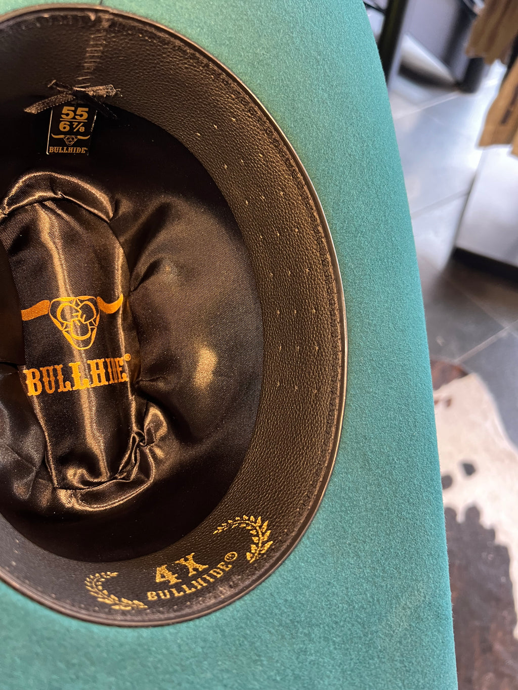 Bullhide 4X Turquoise Kingman Cowboy Hat
