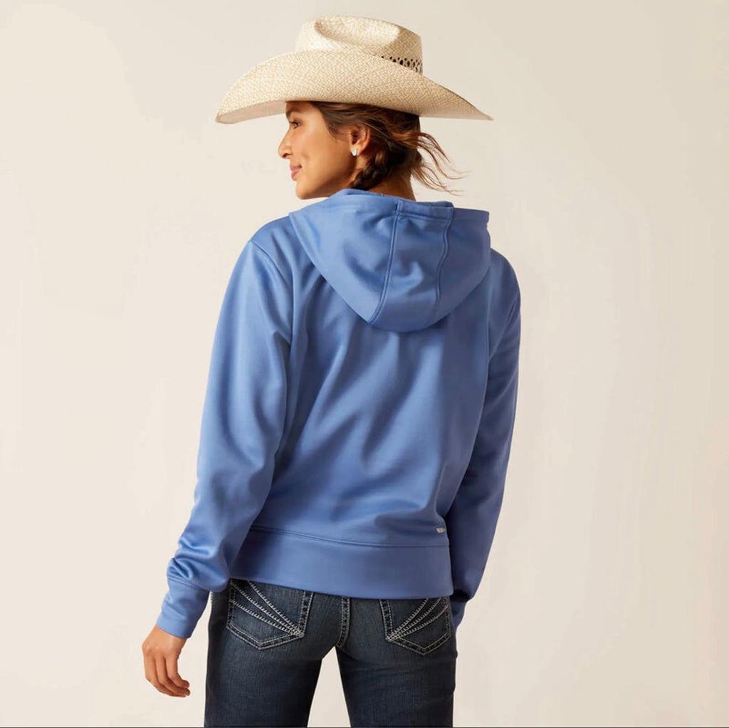 Ariat Tek Hoodie 1/2 Zip Dutch Blue