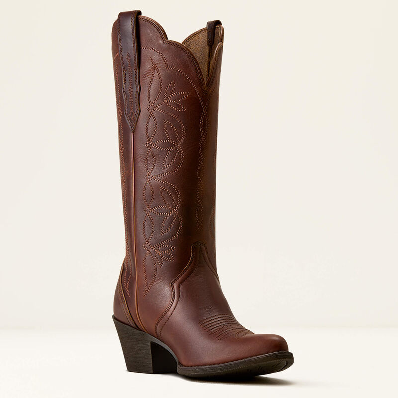 Ariat Heritage Blossom J Toe Western Boot Vintage Caramel
