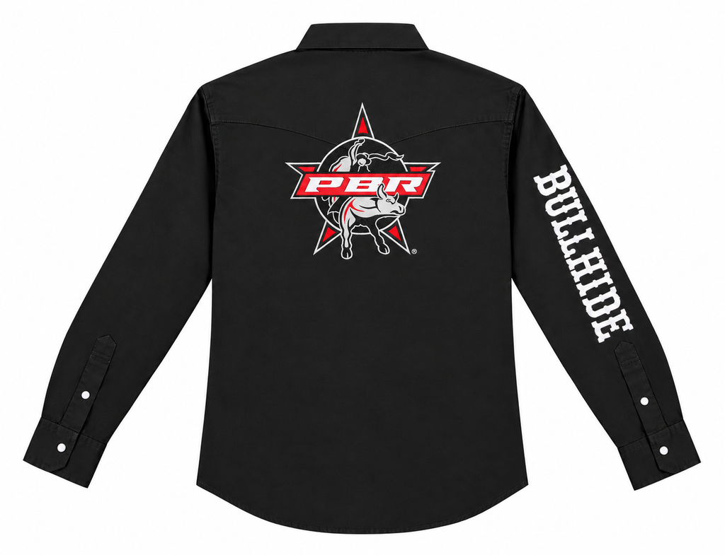 Bullhide PBR Black Rodeo Team Shirt