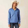 Ariat Tek Hoodie 1/2 Zip Dutch Blue