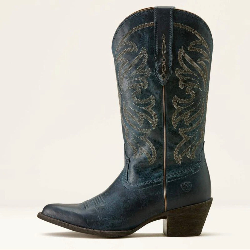 Ariat Heritage J Toe Stretchfit Western Boot Fresh Denim