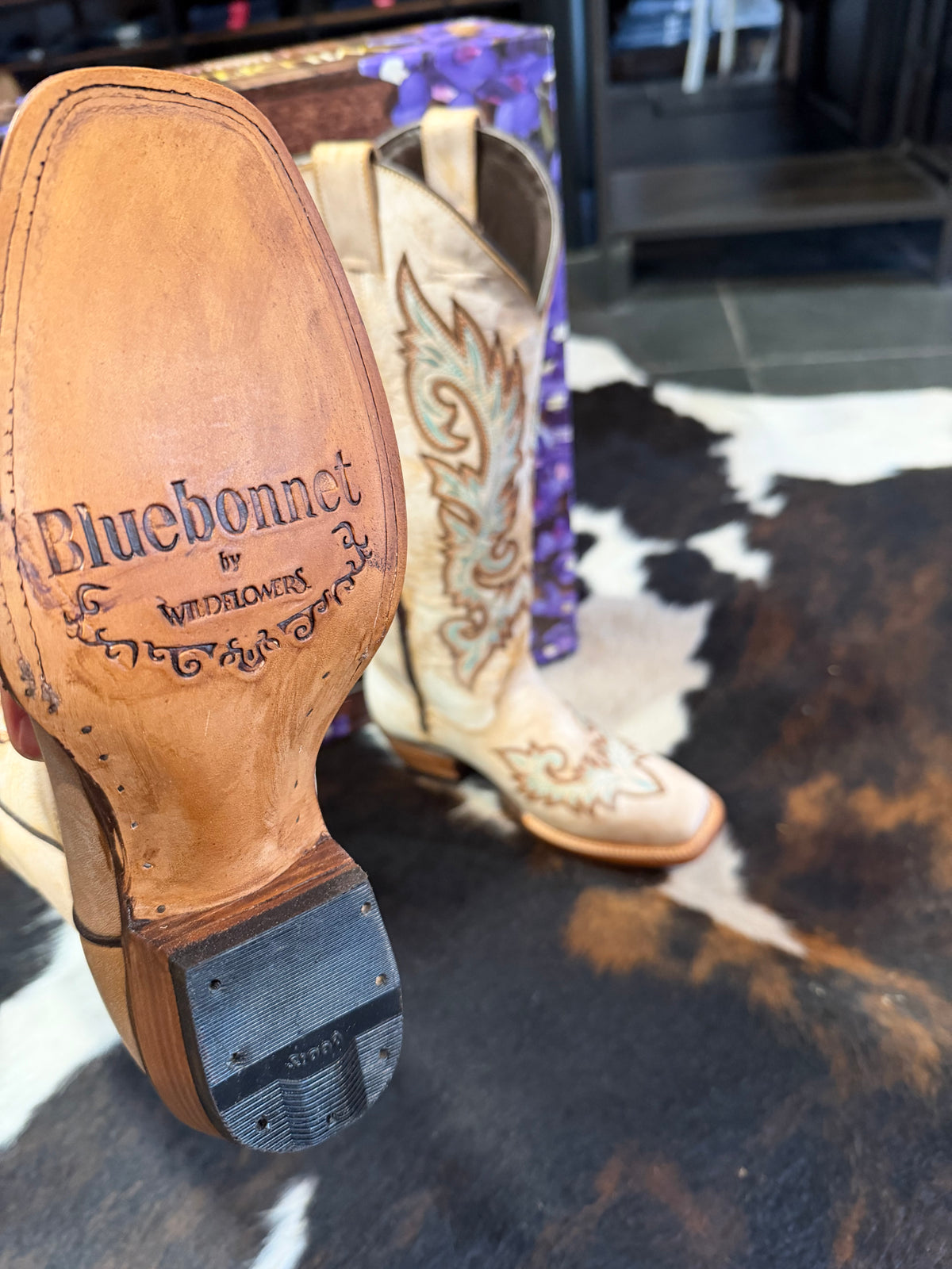 Wildflower Alaska Square Toe Cowboy Boots