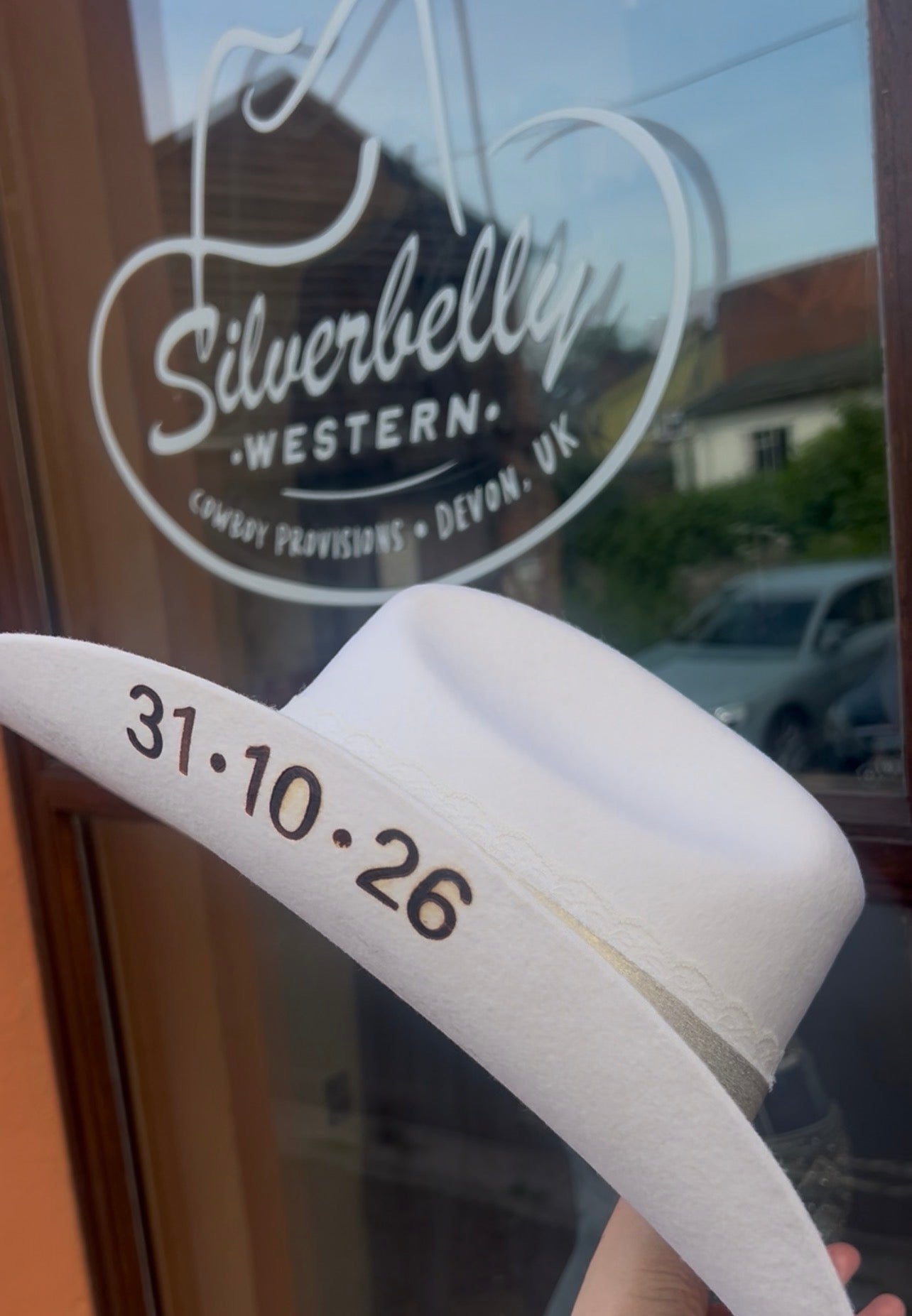 Wedding Cowboy Hat Custom Branded