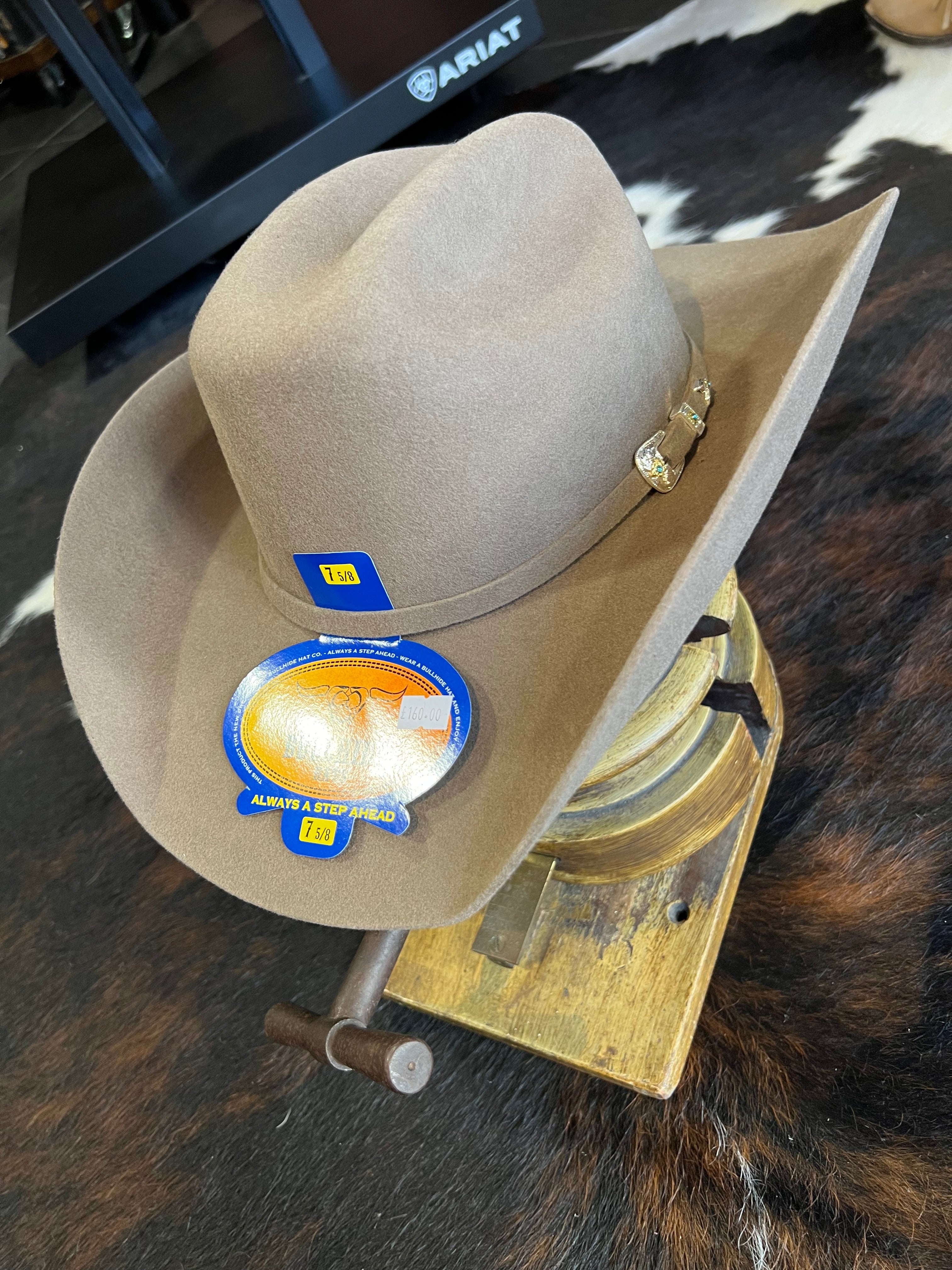 Bullhide 8X Tan Cattleman Cowboy Hat