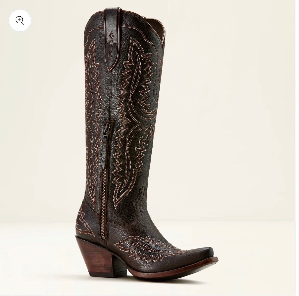 Ariat Casanova X Toe Western Boot in Rich Chocolate