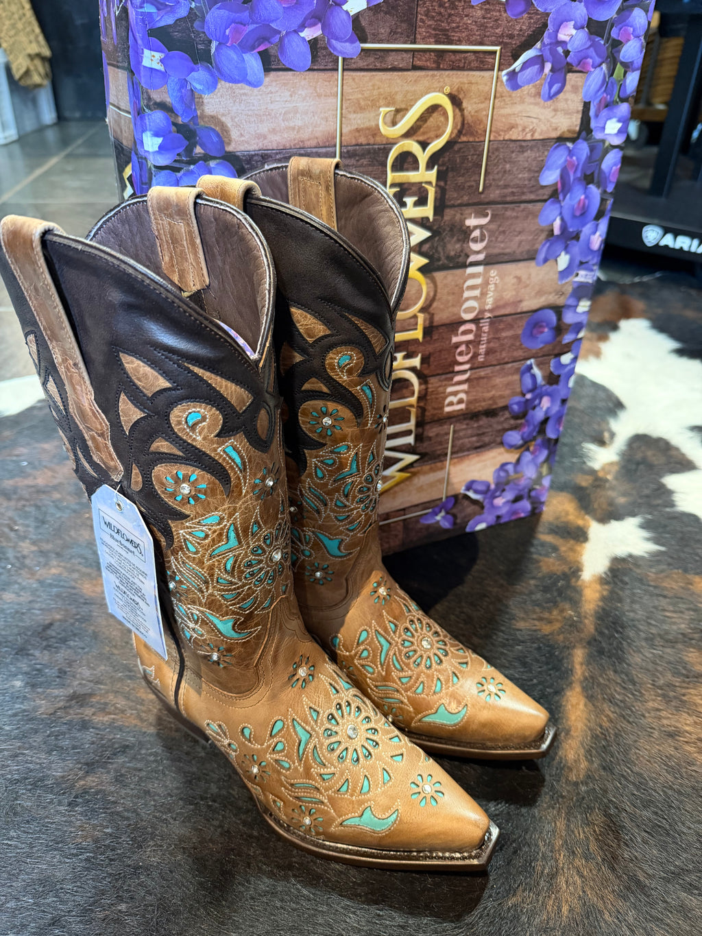 Wildflower Siberia Orix Retro Cowboy Boots