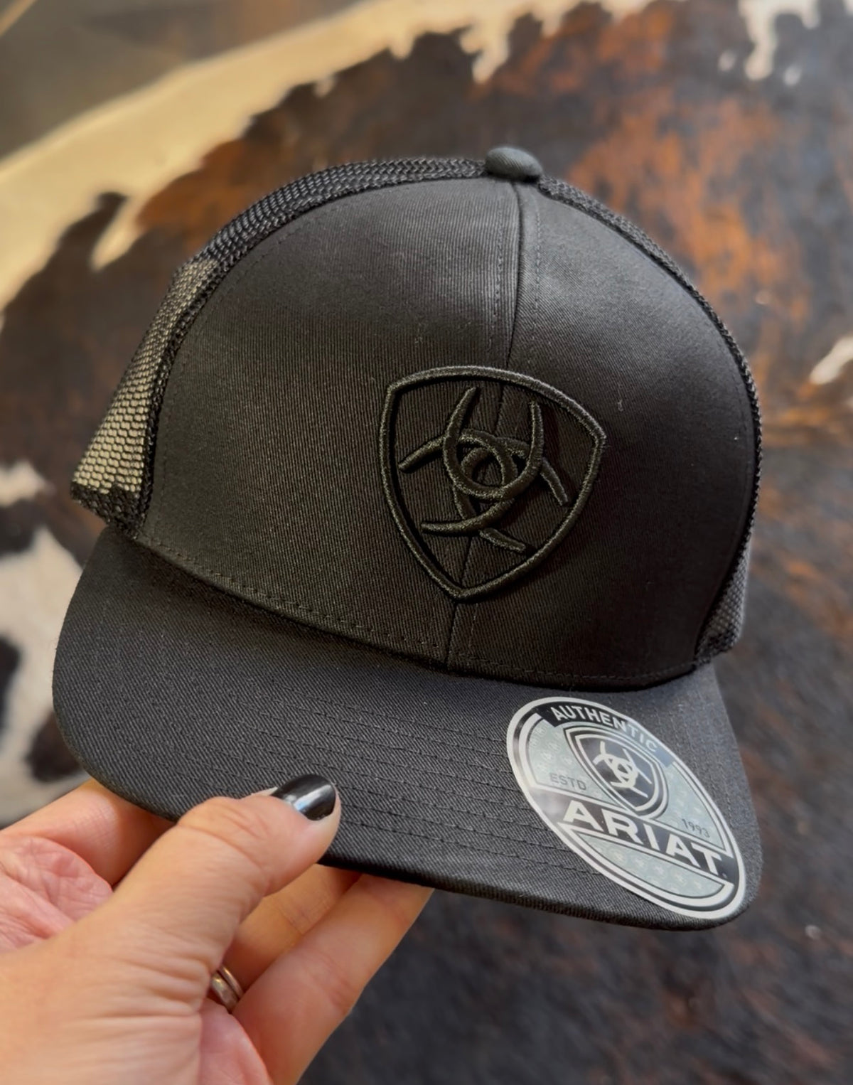 Ariat Black Logo Cap