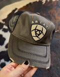 Ariat Distressed Brown Cap