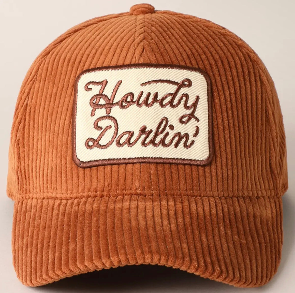 Howdy Darlin’ Corduroy Cap