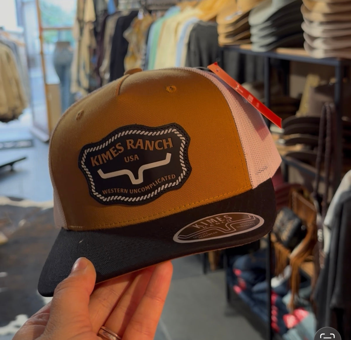 Kimes Ranch Hawkins WW Brown Cap