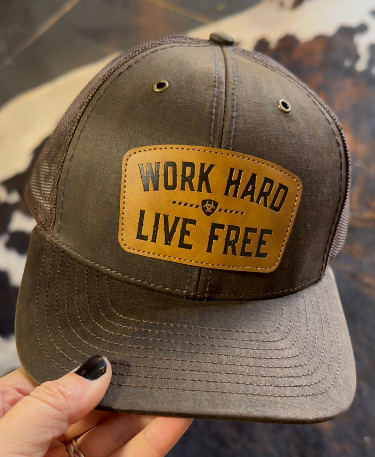 Ariat Work Hard Live Free Cap