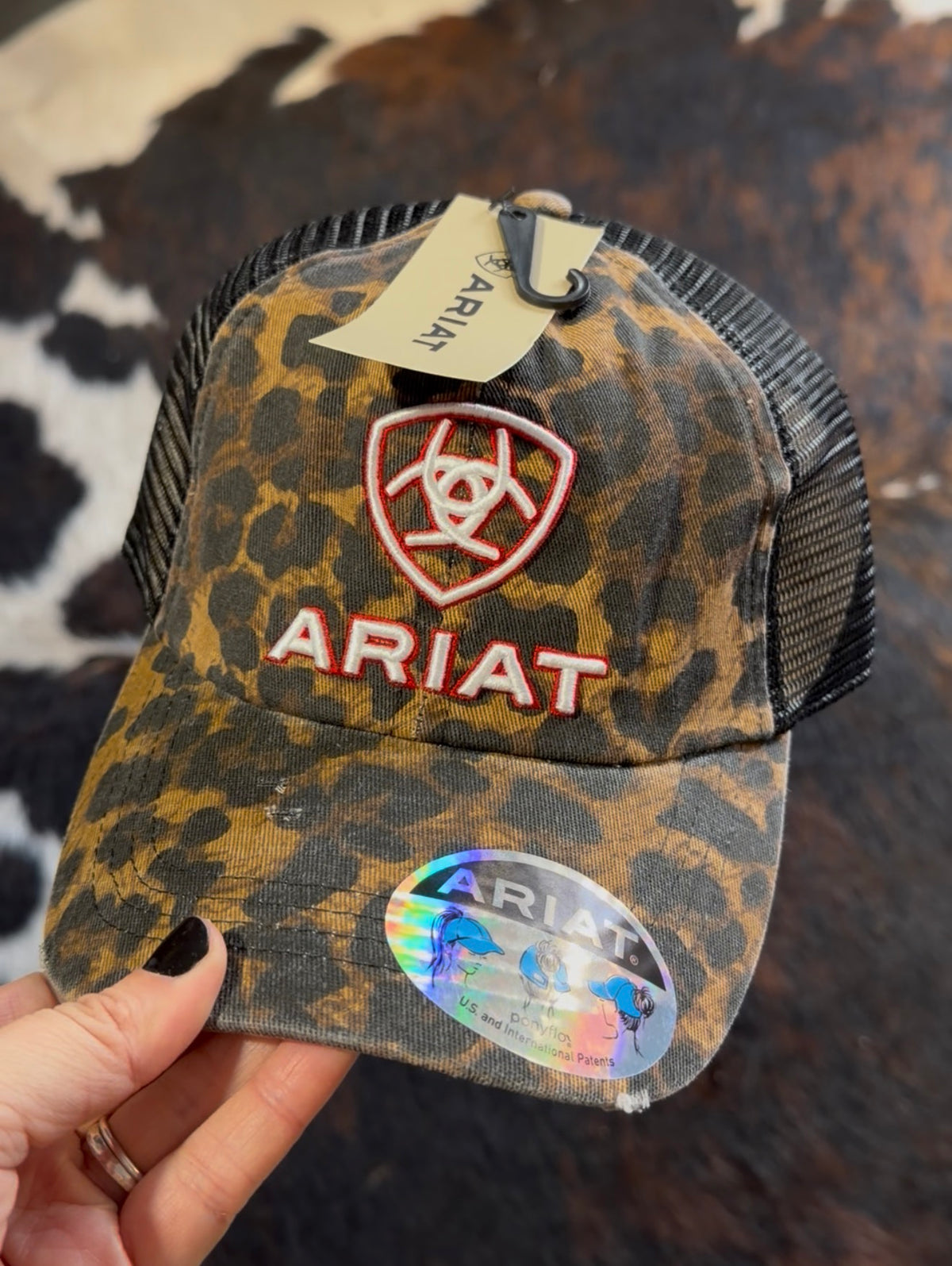 Ariat Leopard Cap