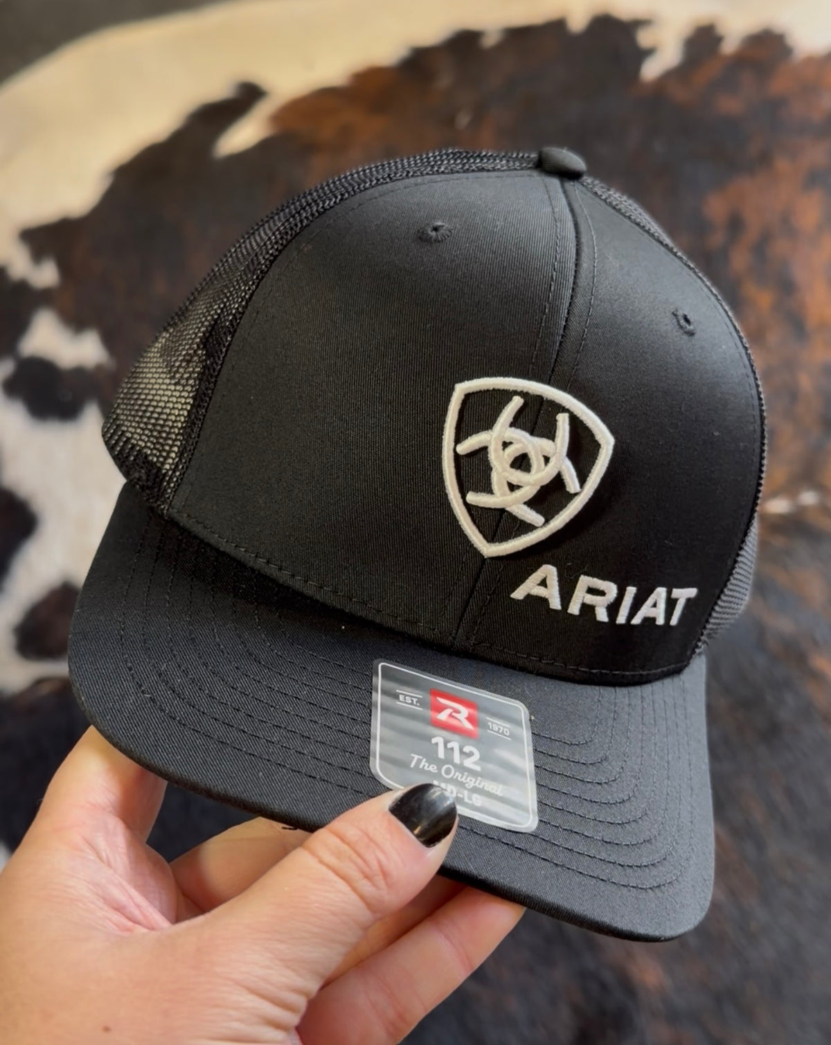 Ariat Black Logo Cap