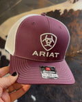 Ariat Maroon Logo Cap