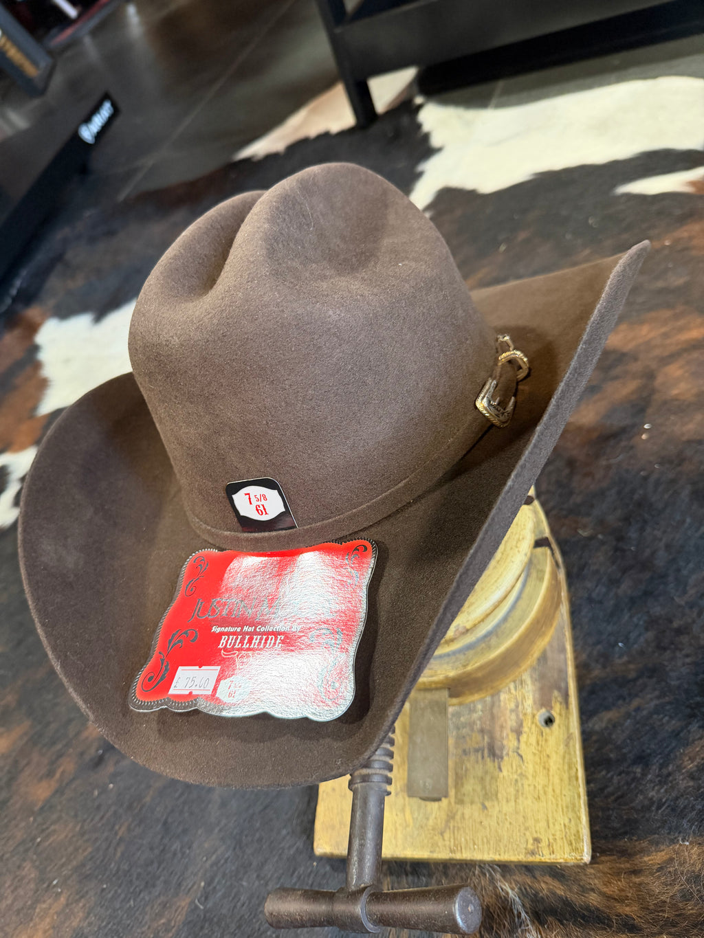 Justin Moore by Bullhide 6x Cowboy Hat Chocolate Brown