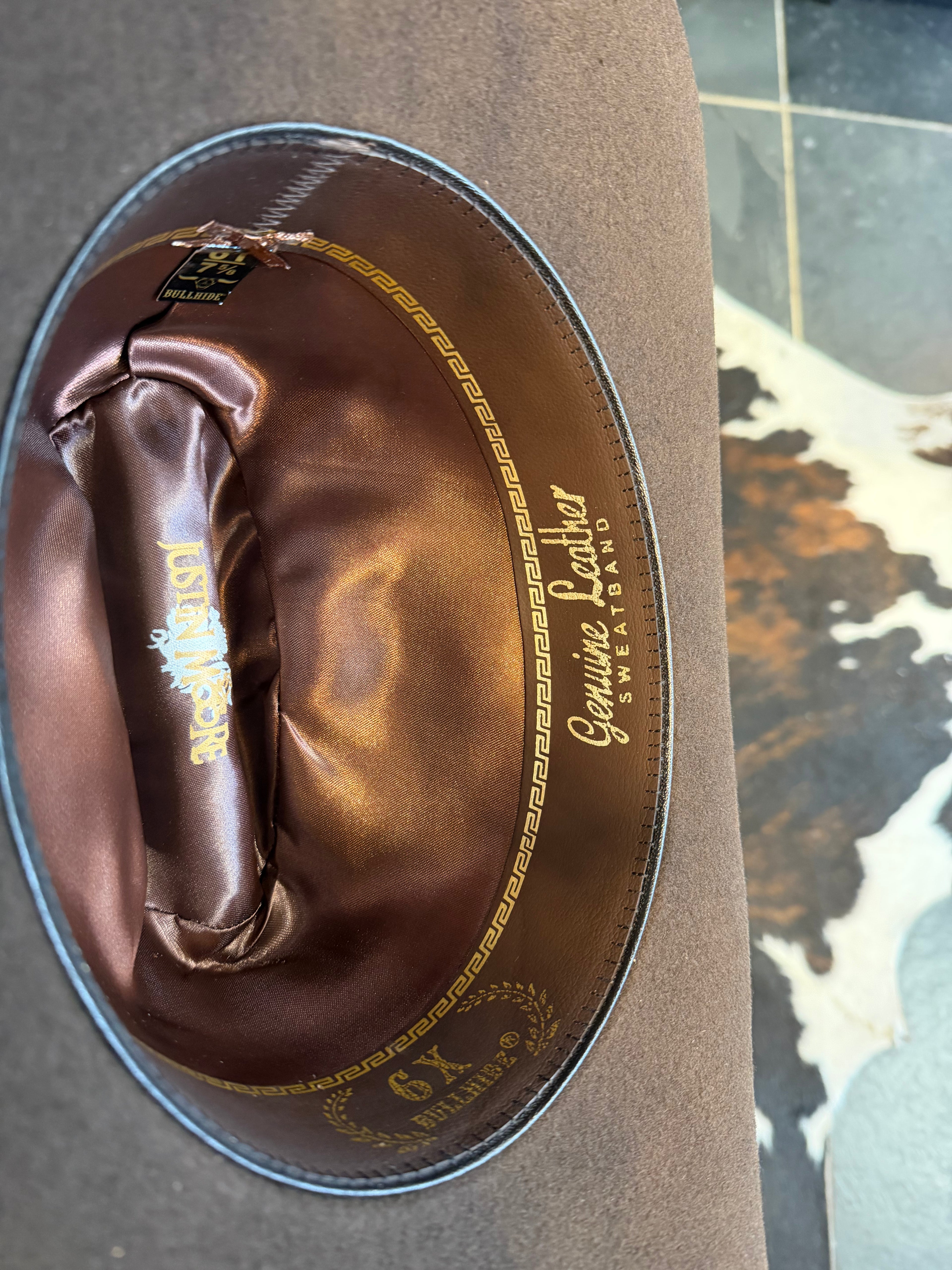 Justin Moore by Bullhide 6x Cowboy Hat Chocolate Brown