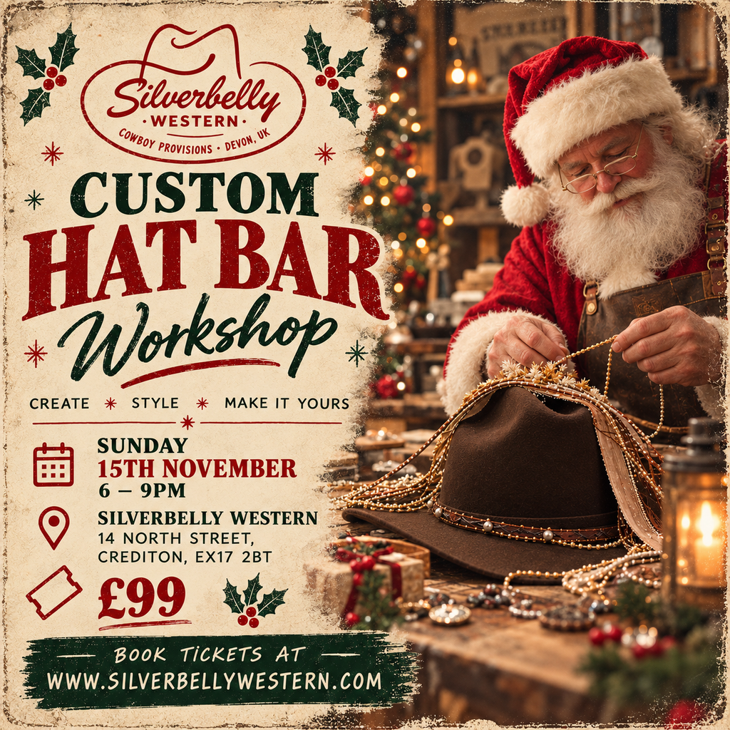 Silverbelly Western Custom Cowboy Hat Workshop