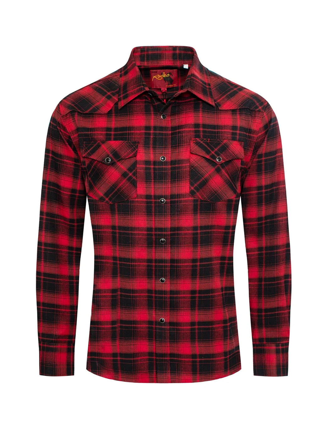 Rodeo Long Sleeve Shirt Red Plaid