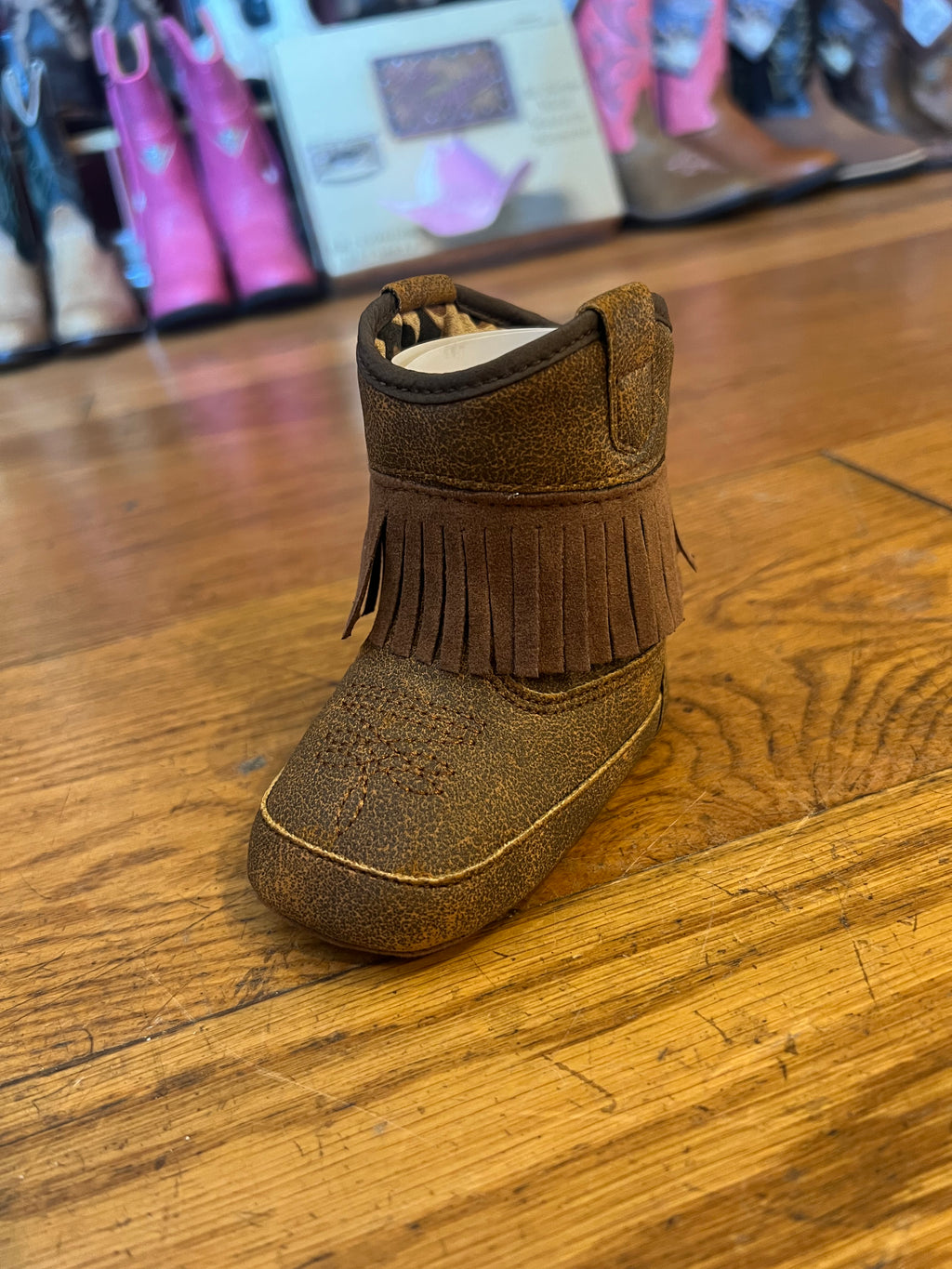 Twister Fringe Baby Buckers Cowboy Boots