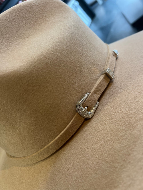 100% Wool Tan  Cattleman Cowboy Hat