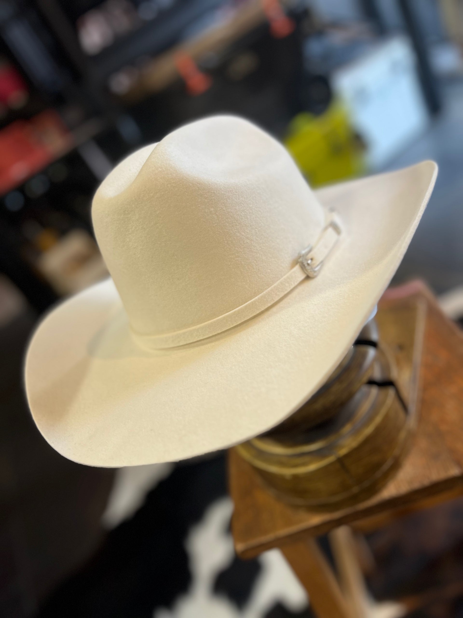 100% Wool Felt Cream Cattleman Cowboy Hat – Silverbelly Western