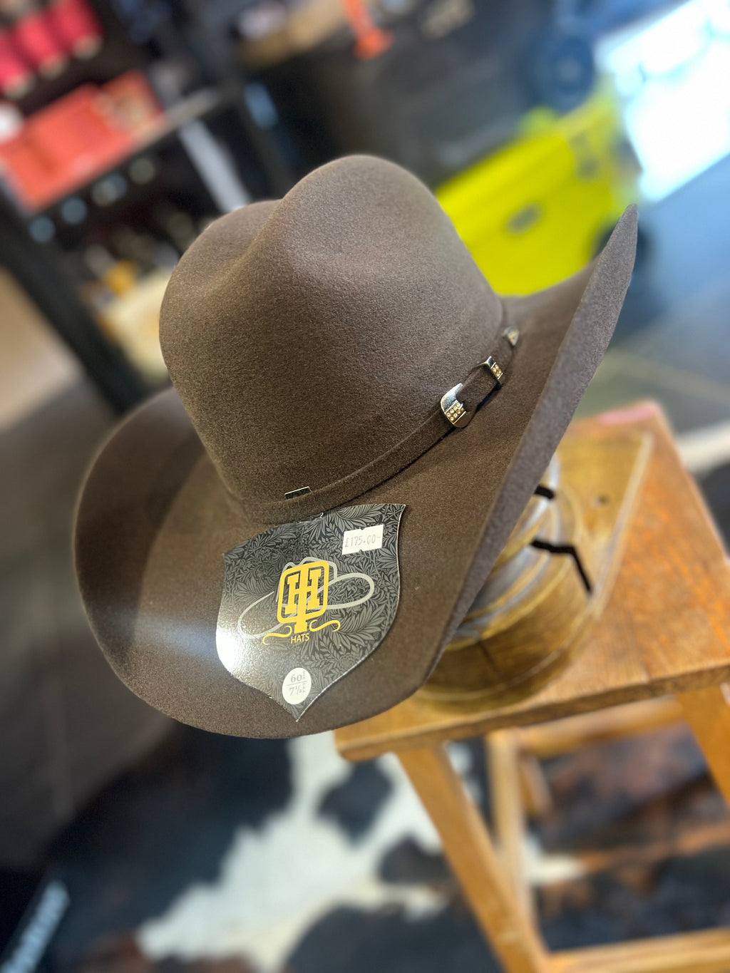 Hometown Hats 100X Chocolate Brown Cowboy Hat