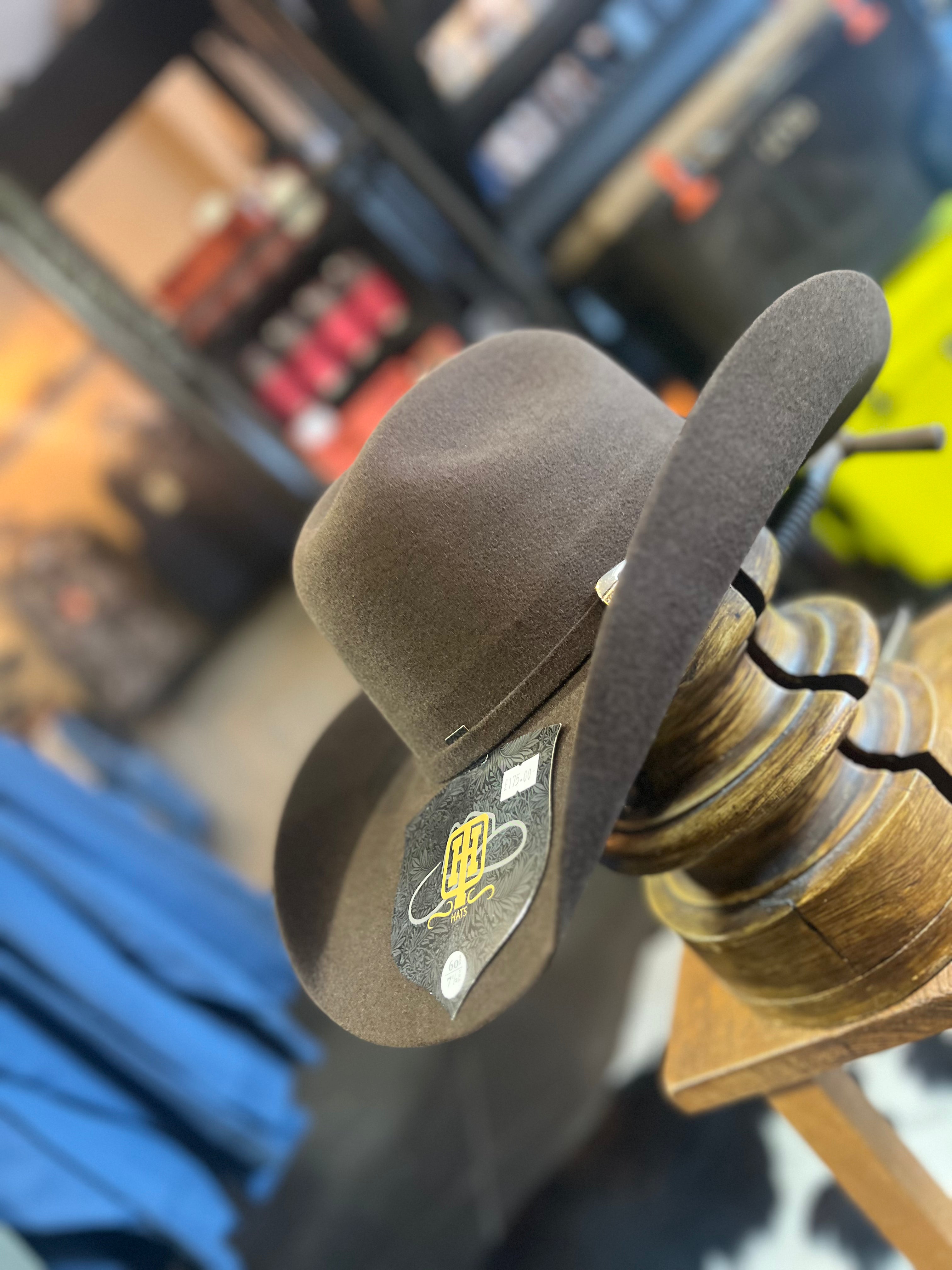 Hometown Hats 100X Chocolate Brown Cowboy Hat