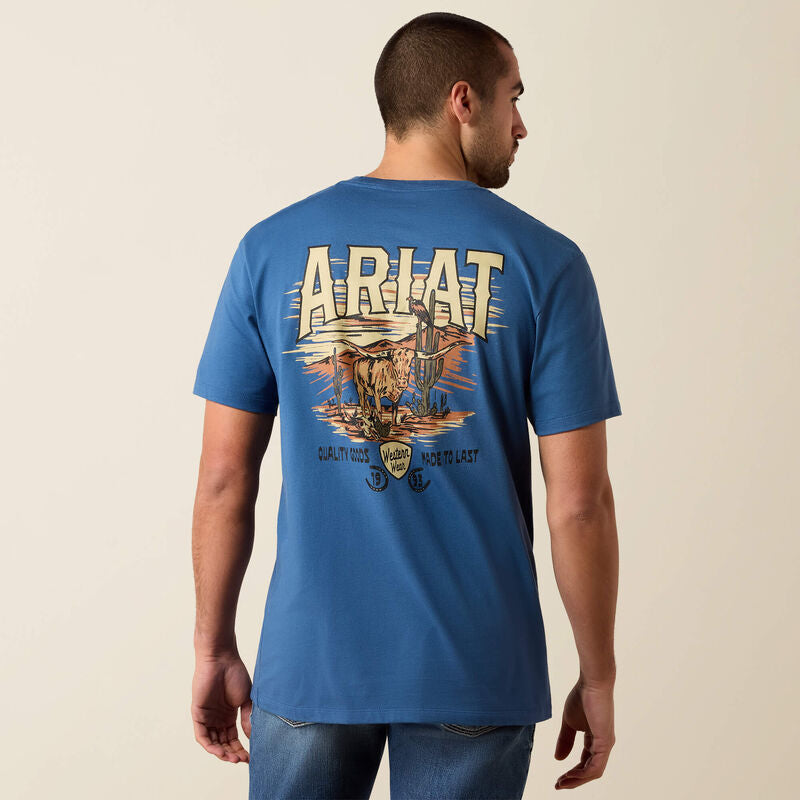Ariat Lone Longhorn T Shirt