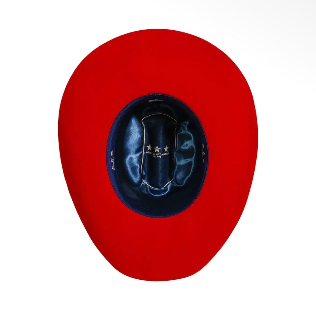 American Hat Makers Cowboy Hat Red