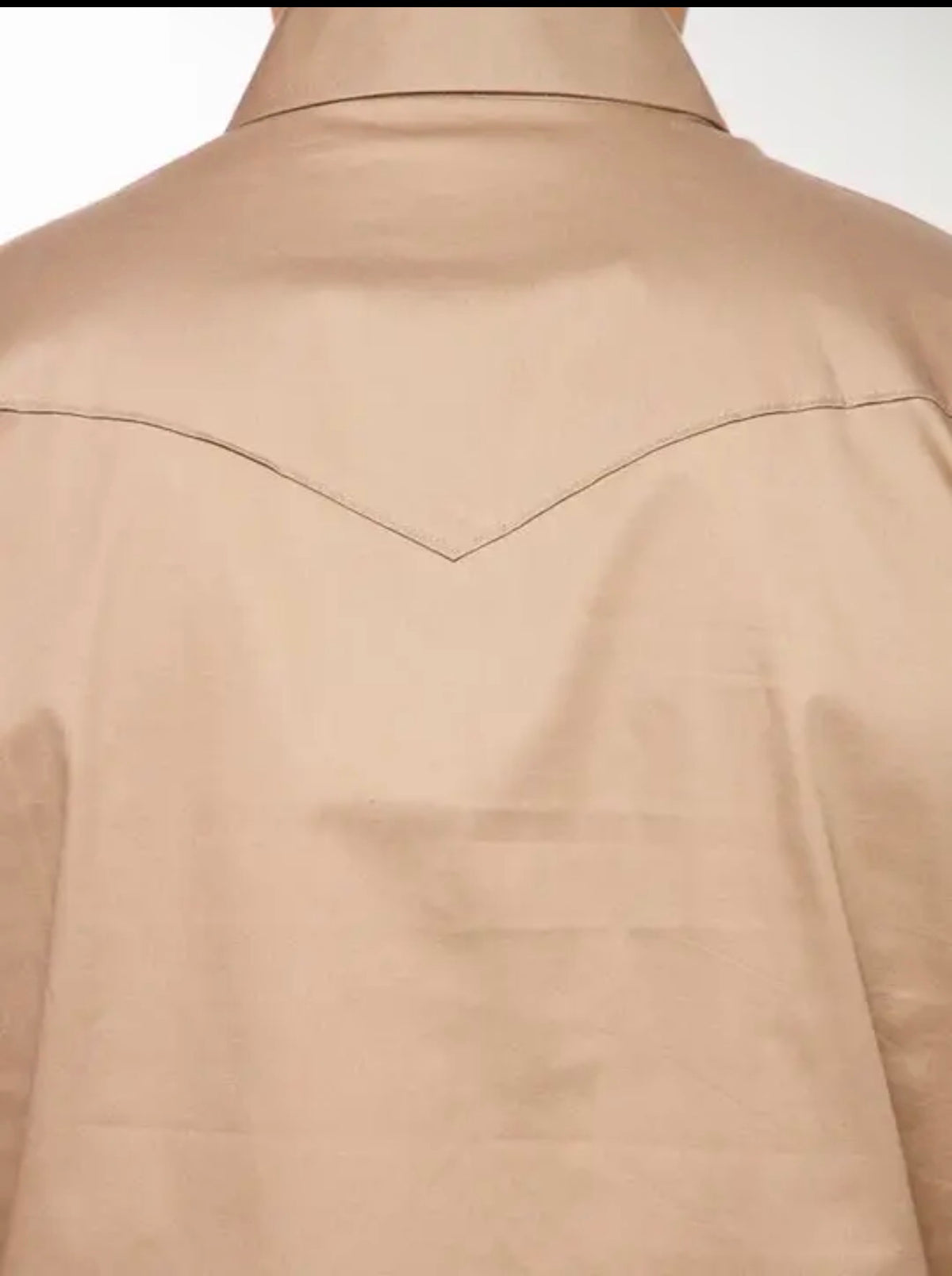 Rodeo Mens Western Shirt Khaki