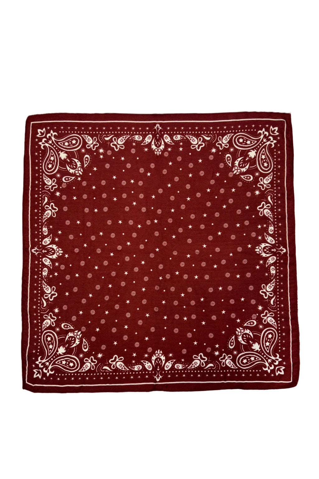 Star Burgundy Wildrag Bandana