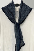 Ditsy Floral Diamond Shape Navy Wildrag Bandana