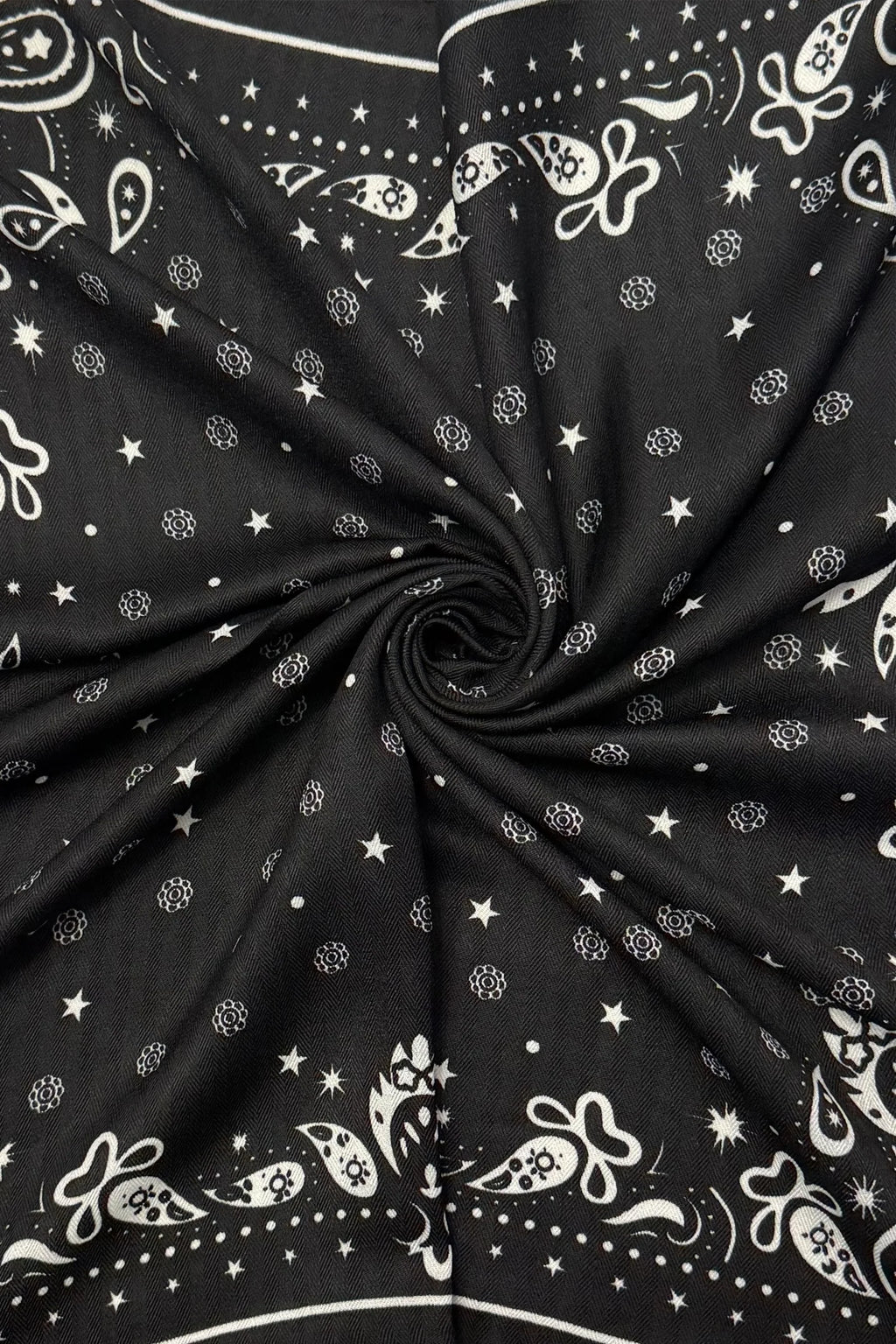 Star Black Wildrag Bandana