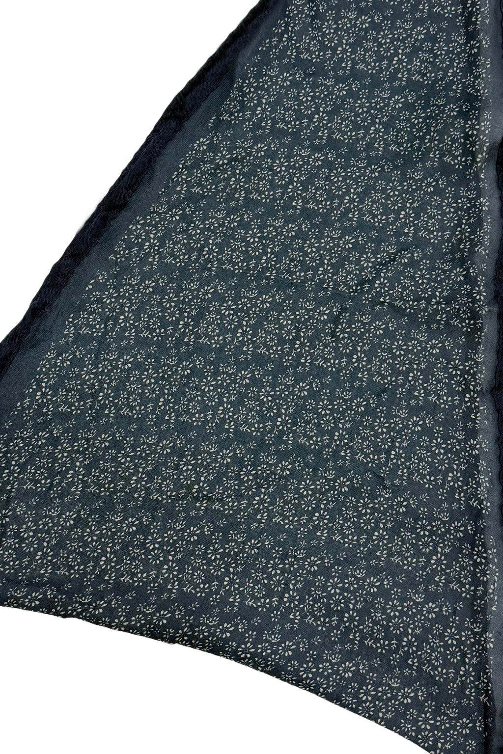Ditsy Floral Diamond Shape Navy Wildrag Bandana