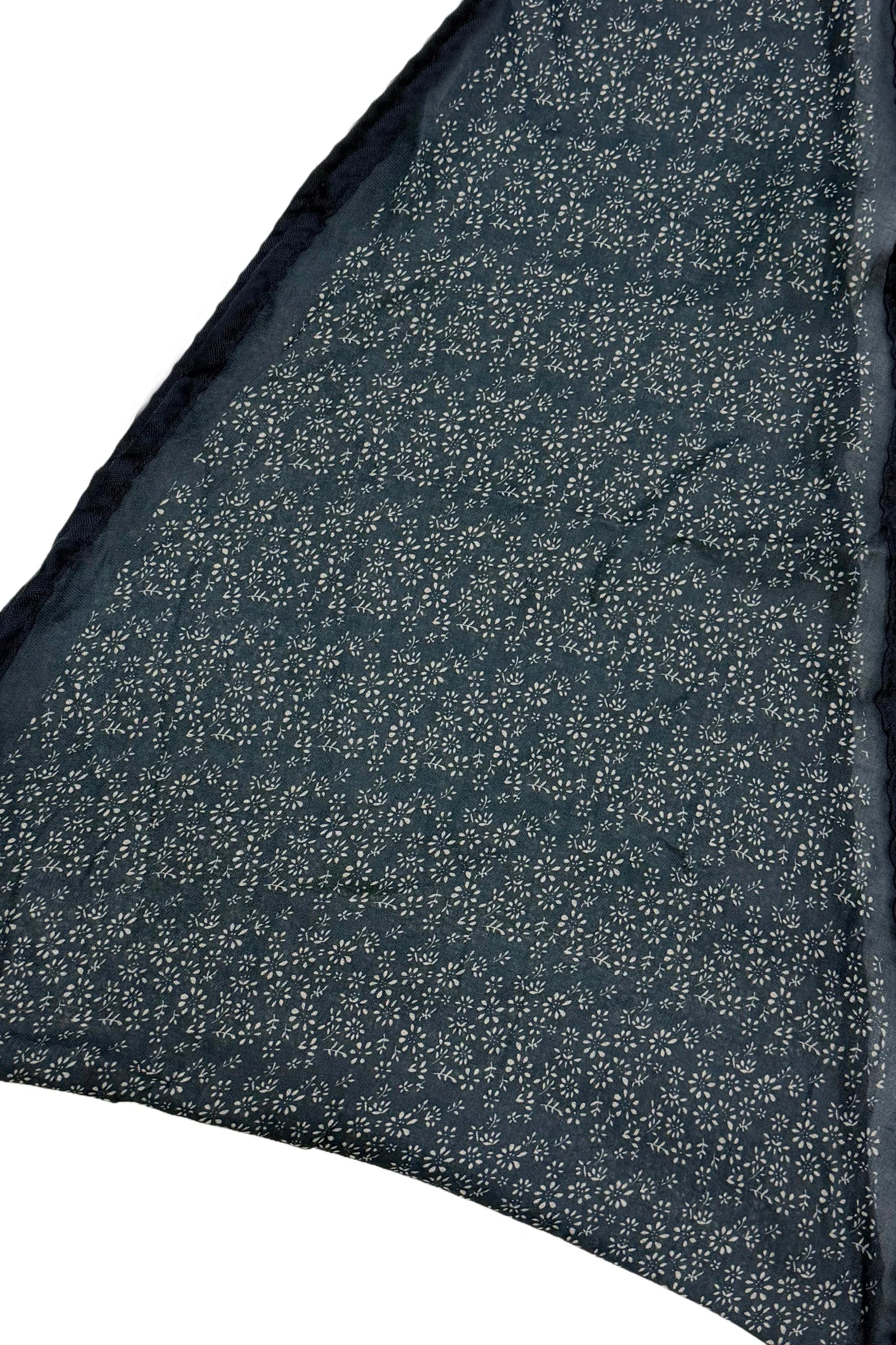 Ditsy Floral Diamond Shape Navy Wildrag Bandana